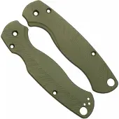 Flytanium Loop Scales - Aluminum - Spyderco Paramilitary 2 - Olive Drab
