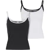 Urban Classics Topp svart / vit