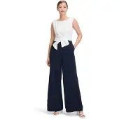 Vera Mont Jumpsuit mörkblå / vit