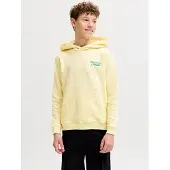 Jack & Jones Hoodie - JorNørrebro - Pastel Yellow - - 14 år (164) - Hoodie