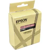 Epson LK-5RBJ | svart text - röd tejp | 18mm (original)