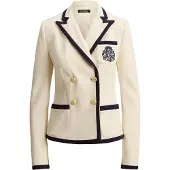 Ralph Lauren Kavaj beige / marinblå
