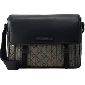 Calvin Klein Emblem Logo Jacquard Messenger Bag