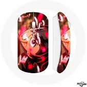CAPACHEAP Souris Sans Fil Tanjiro Kimetsu no Yaiba Angry
