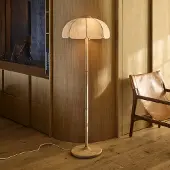 Market Set Golvlampa , Coquillage, Beige, Vardagsrum, Tyg / textil, Design