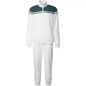 Sergio Tacchini Träningsoverall 'Riflesso' gran / vit