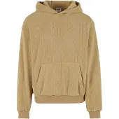 Urban Classics Jaquard Velvet Huvtröja
