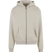 Karl kani Sweatjacka 'Essential' kitt / vit