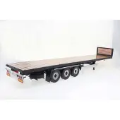 Solido Transport Anhänger schwarz 1:24 Modellbil