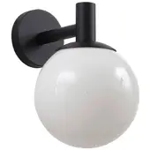 LINDBY Utomhusbelysning , Dangan, dimbara, Svart, Balkong, Glas, Modern