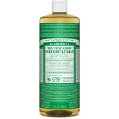 Dr Bronner's Dr. Bronner's - Pure-Castile Flytande Tvål (Mandel, 32 oz) - Gjord med Ekologiska Oljor, 18-i-1 Användningar