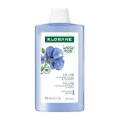 Klorane Volymshampoo med Ekologisk Linfrö 400 ml