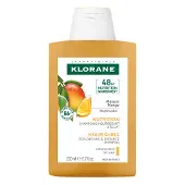 Klorane Al Mango Närande Schampo För Torrt Hår 200 ml