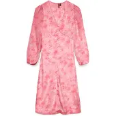 Vero Moda Klänning 'VMSmilla' rosa / ljusrosa / vit