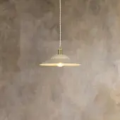 Corep Taklampa , Louise, dimbara, Beige, Vardagsrum, Metall