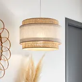Corep Taklampa , Milo, dimbara, Beige, Vardagsrum, Tyg / textil