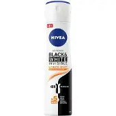 Nivea Black & White Invisible Ultimate Impact Female Antiperspirant Spray 150ml