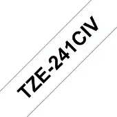 Brother P-touchtz241 Civ Färgbandskassett
