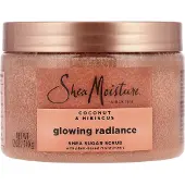 SheaMoisture , Strålande Glöd, Sheasmör Sockerskrubb, Kokos & Hibiskus, 12 oz (340 g)