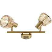 LINDBY Spotlight tak Kosta , dimbar, Mässing / guld, Vardagsrum / matsal, Metall, Taklampa