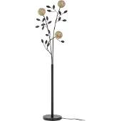 LUCANDE Golvlampa , Evory, Svart, Vardagsrum, Metall, Florentinsk