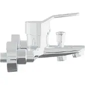vidaXL Duschblandare Krom G 1 / 2 tum