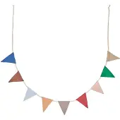 OYOY Flagg Girlang - Moni - 240 cm - Multi - - One Size - Flagg Girlang