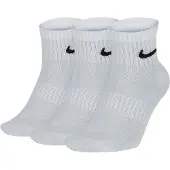 Nike Galleria Sportstrumpor Vardags Lätta 3 par 22 white