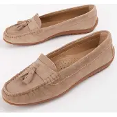 Purapiel Mokasin Meilis3 Beige