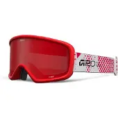 Giro vinterglasögon junior STOMP RED FENCE (OTG) (cylindriskt) lins AMBER SCARLET 19-42% S2