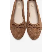 Forever & Always Nopos Läder Cap Toe Ballerina