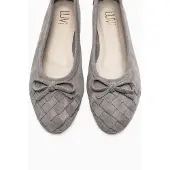 Forever & Always Nopos Läder Cap Toe Ballerina