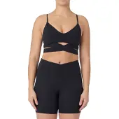 SKECHERS Goflex Slim Wrap Bh Polyester Dam Svart Sportbh