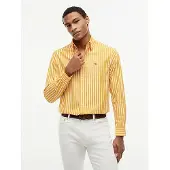 Tommy Hilfiger Regular Fit Flex Stripe Poplin Shirt