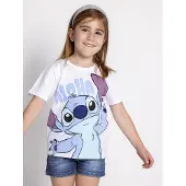Disney Stitch T-shirt Med Korta ärmar