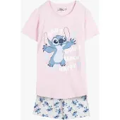 Disney Stitch Kortärmad Pyjamas-t-shirt