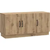 vidaXL TV-skåp Artisan-ek 99 x 34,5 x 47 cm Konstruerat trä