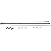 Zipp Replacement Spoke 303 Cl Ds/404 F Svart 248 mm