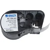 Brady MC-1500-403 papperstejp | svart text - vit tejp | 38,1mm x 7,62mm (original)