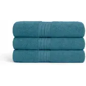 Nordstrand Bomullshandduk - 100% bomull - 50x100 cm - Turkos