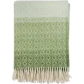 Klippan Ullpläd - 130x200 cm - 100% lammull - Havanna Green Multi