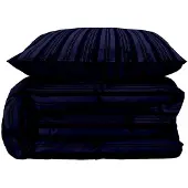Södahl Bäddset 140x200 cm - 100% damastvävt bomullssatin - Noble - Blå