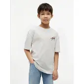Tommy Hilfiger Back Logo Graphic Textured T-Shirt