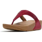 FitFlop Lulu Crystal Embellished Toe Post Sandaler
