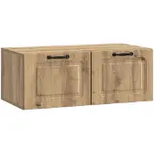 vidaXL Väggmonterad TV-bänk Väggmonterad Artisan-ek 78,5 x 41 x 30 cm