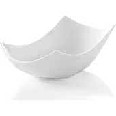 Super Merchant Dekorativ skål Vanilla, vit porslin, 290x136x80mm, Hendi 785577