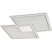 JUST LIGHT LED taklampa Edging, dimbar, Vitt / opal, Vardagsrum / matsal, Metall, Modern, LED-taklampa