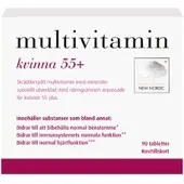 New Nordic Multivitamin till kvinnor +55 90 tabletter