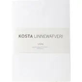 Kosta Linnewäfveri Satin Dra-på-lakan 120x200 Vit