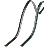 Amio långa COB LED-lister 2x30 cm 12V, blå